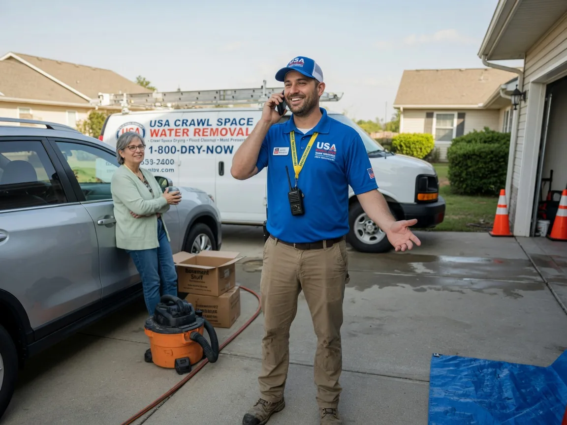 Crawl Space Water Removal Woodburn, KY FAQs